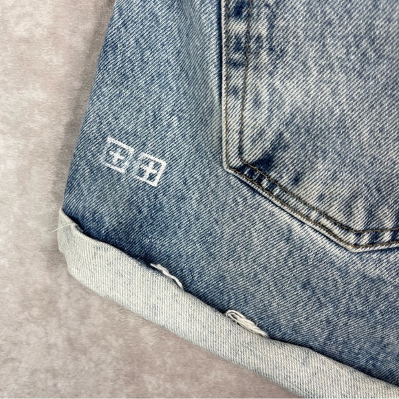 Ksubi Rollin Out Denim Cut Off Shorts In Jinx Women's Size 26 - Picture 4 of 8